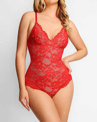 Lace Firm Thong Comfortable Bodysuit