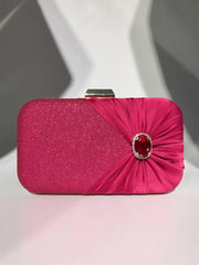 Inlaid Stone Clutch Bag MNBF080