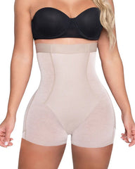 High Waist Tummy Control Mesh Hip Lift Shorts