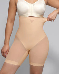 Seamless Mesh Butt-Enhancing Shorts