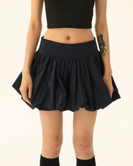 High-Waisted Puffy Skirt