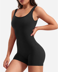 Backless Slim Fit Butt Lifting Yoga Jumpsuit