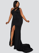 Missord Plus Cut Out Slit Thigh Mermaid Dress