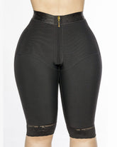 High Waist Tummy Control Compression Butt Lifting Zipper Shorts