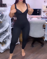 Open-Bust Catsuit Body Shaper