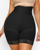 High-waisted Buttoned Shaping Shorts Butt Lifter