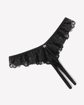 Lace Panties Criss Corss Thong