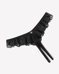 Lace Panties Criss Corss Thong