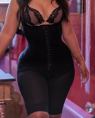 Comfortable Hourglass Body Lace Shaper