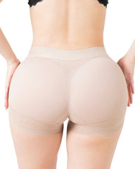 Comfortable Lace Trim Hip-Lifting Shorts