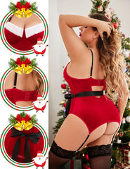 Plus Size Lace Nighty Sleepwear