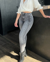 Design Braided Skinny Jeans