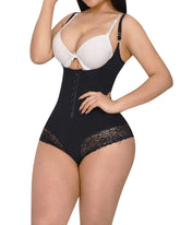 BODY PREMIUM TIRAS DELGADAS Body Shapewear for Tummy Control Button Open Bust Squeezeion Garment