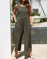 Overalls Off Shoulder Jumpsuit