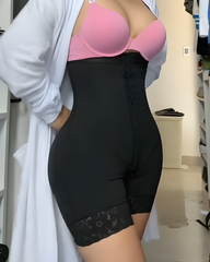 Tummy Sculpting Strapless Hook and Eye Body Shaper