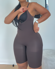 Open Chest Seamless Tummy-Control Hourglass Shapewear