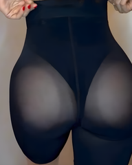 Mesh Hip-Lifting High-Waisted Shaping Shorts