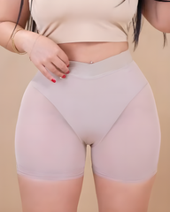 Sheer Mesh High Rise Butt Sculpt Shorts