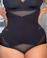 Seamless Mesh Tummy Sculpt Thong