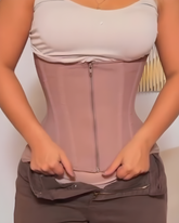 Steel Bone Double Layer Abdominal Shaping Waist Trainer