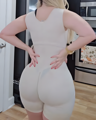 Abdominal Shaping Sleeveless Full Body Shapewear