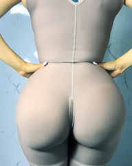 Tummy Control Wide Straps Open Chest Shapewear