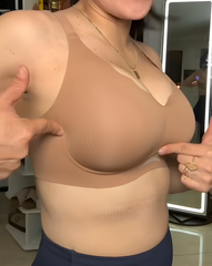 Sheer Mesh Seamless Bra