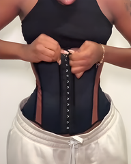 3 Rows Hook and Eye Abdomen Control Waist Trainer