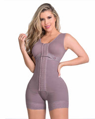 High Compression With Hook And Eye Front Closure Shapewear