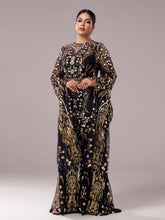 Plus Long Sleeve Mermaid Sequin Maxi Dress