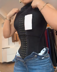 Abdominal Support Steel Boned Waist Trainer Vest