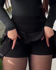 Built-In Shorts Ruffles Skirts