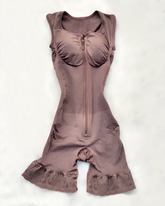 Seamless Front Zipper Sleeveless Body Shaper