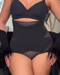 Seamless Mesh Tummy Sculpt Thong