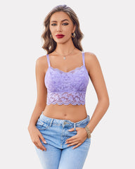 Y2K Adjustable Strap Tank Cami Crop Top