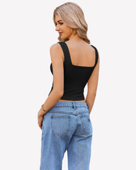 Crop Tank Tops Backless Sweetheart
