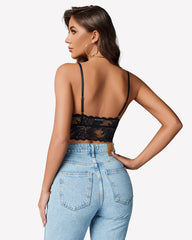 V Neck Lace Camisole Y2K Tank Top