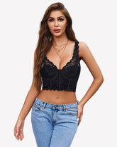 Underwire Tops Push Up Bustier No Padded