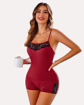 Lace Pajamas Set Shorts Sets