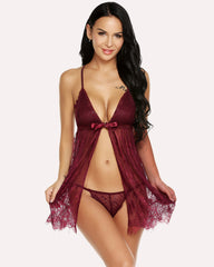 Lace Eyelash Brial Lingeries