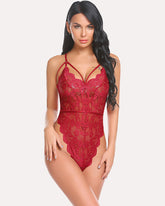 FLace Scallop Trim Bodysuit