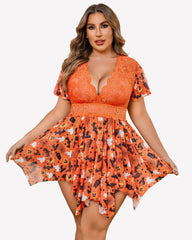 Plus Size FLace Lingerie