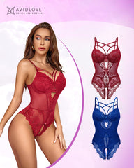 2 Pack FLace Harness Bodysuit