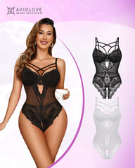 2 Pack FLace Harness Bodysuit