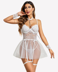 Wedding Lace Underwire Babydoll