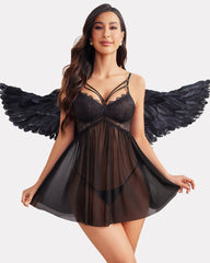 Lace Dress V Neck Nightie