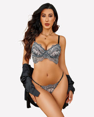 FLace Bra and Panty 2 Piece Sets