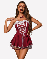 Maid Costumes Roleplay Lingerie Dress