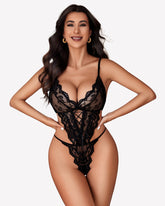Lace Teddy One Piece Lingerie