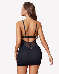 Lace Soft Chemise Slip Nighties